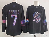Seattle Kraken 7 Jordan Eberle Black Adidas Jersey,baseball caps,new era cap wholesale,wholesale hats